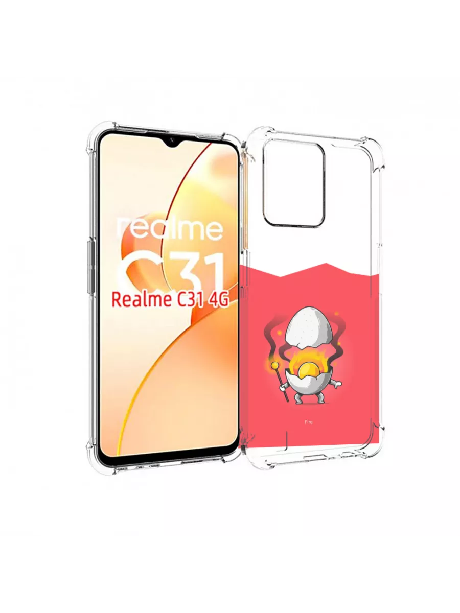 MyPads Чехол горелое яйцо OPPO Realme C31