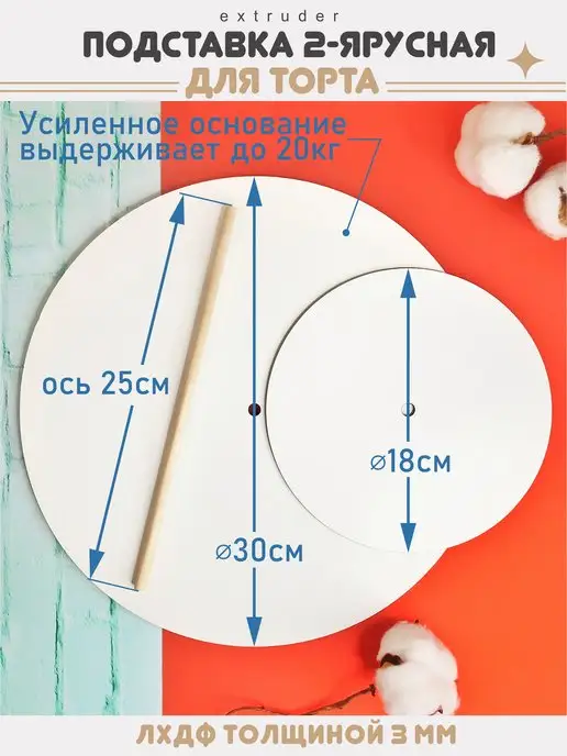 Подставки для тортов и другой выпечки