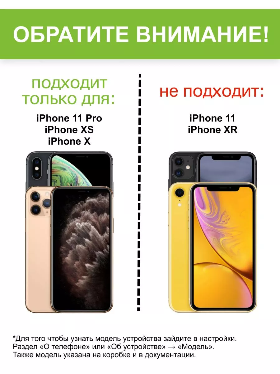 КейсБерри Стекло для iPhone 11 Pro, X, XS, 10, серия MK