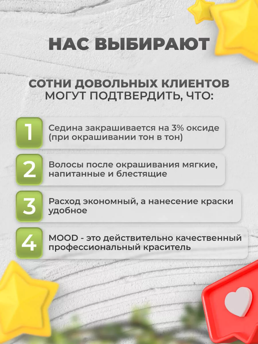 Краска для волос профессиональная 7.44 MOOD купить по цене 103 700 сум в  интернет-магазине Wildberries в Узбекистане | 110565434