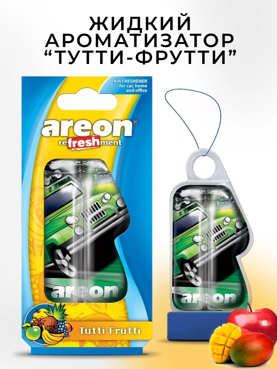 Areon Ароматизатор в машину парфюм подвесной гелевый блистер