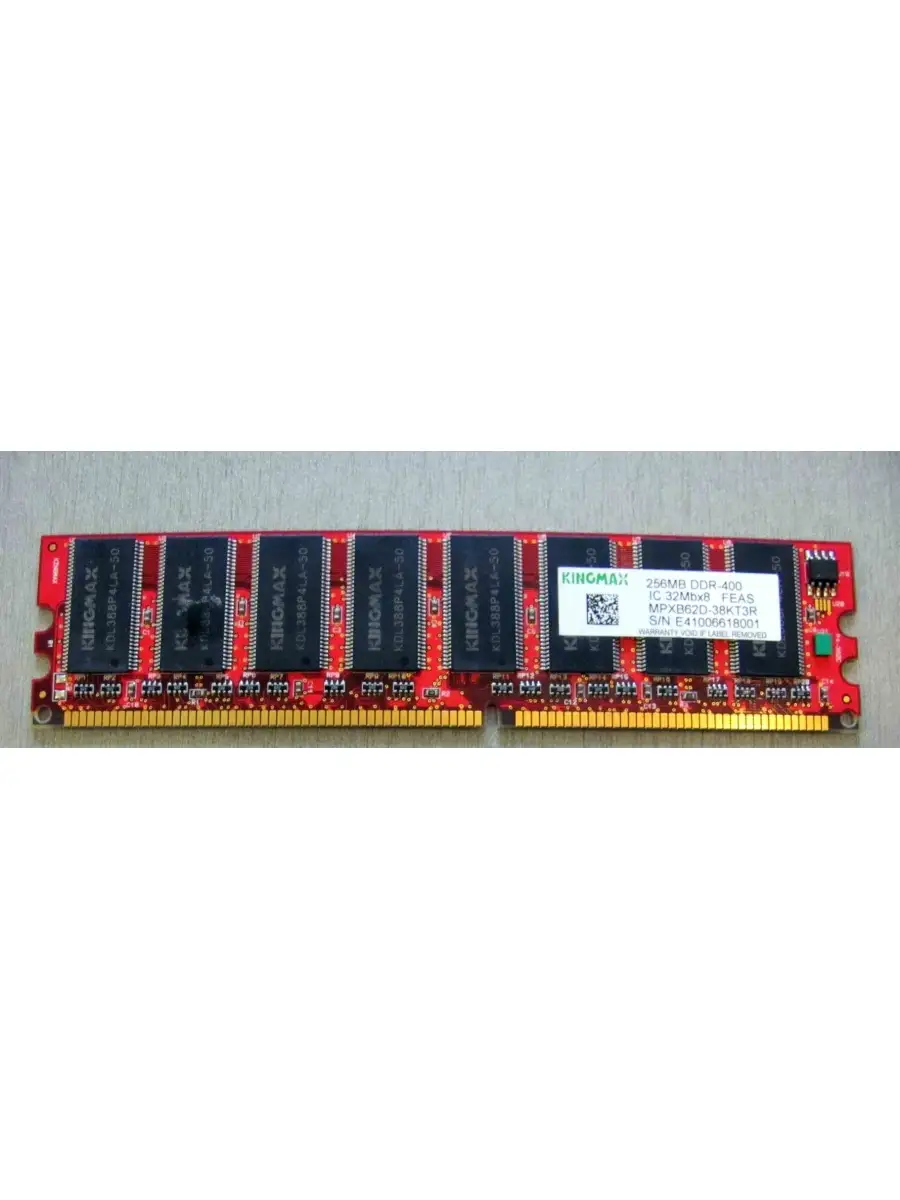 вскрытый) Оперативная память MPMB62D-38HT3R 256MB DDR-333 Kingmax купить по  цене 118 000 сум в интернет-магазине Wildberries в Узбекистане | 111034804